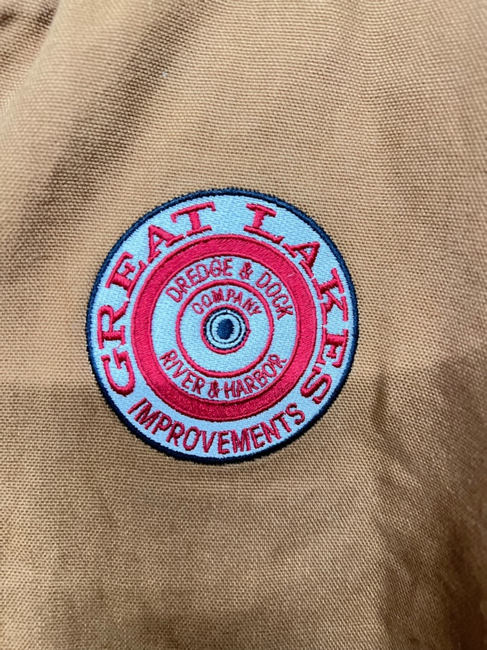 Carhartt Hooded Great Lakes Improvement Work Jacket 'Project Management' - Picture 5 of 6